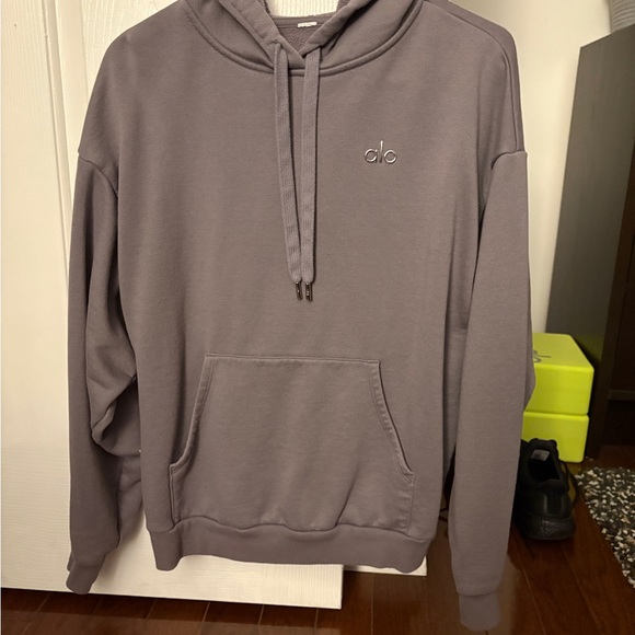 Alo Accolade Hoddie Fog Small - Picture 2 of 6